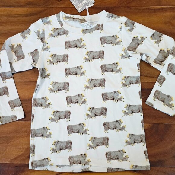 Kate Quinn Sheep Boxy Tee Unisex Size 7Y NWT - Picture 1 of 2